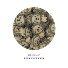 Load image into Gallery viewer, Silicone Beads - Lion Beads.
